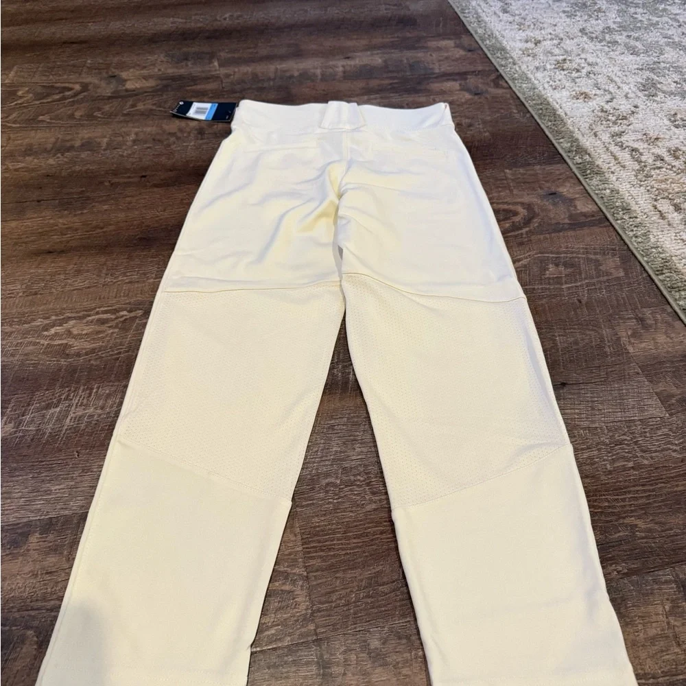 Nike Boys' Off-White Shorts Vapor Select Baseball Pants - Size Medium - Picture 5 of 7